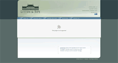 Desktop Screenshot of littensipe.com